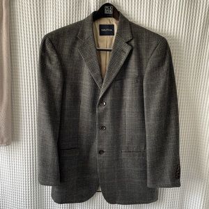 Men’s NAUTICA 40 Regular Casual Blazer grey black